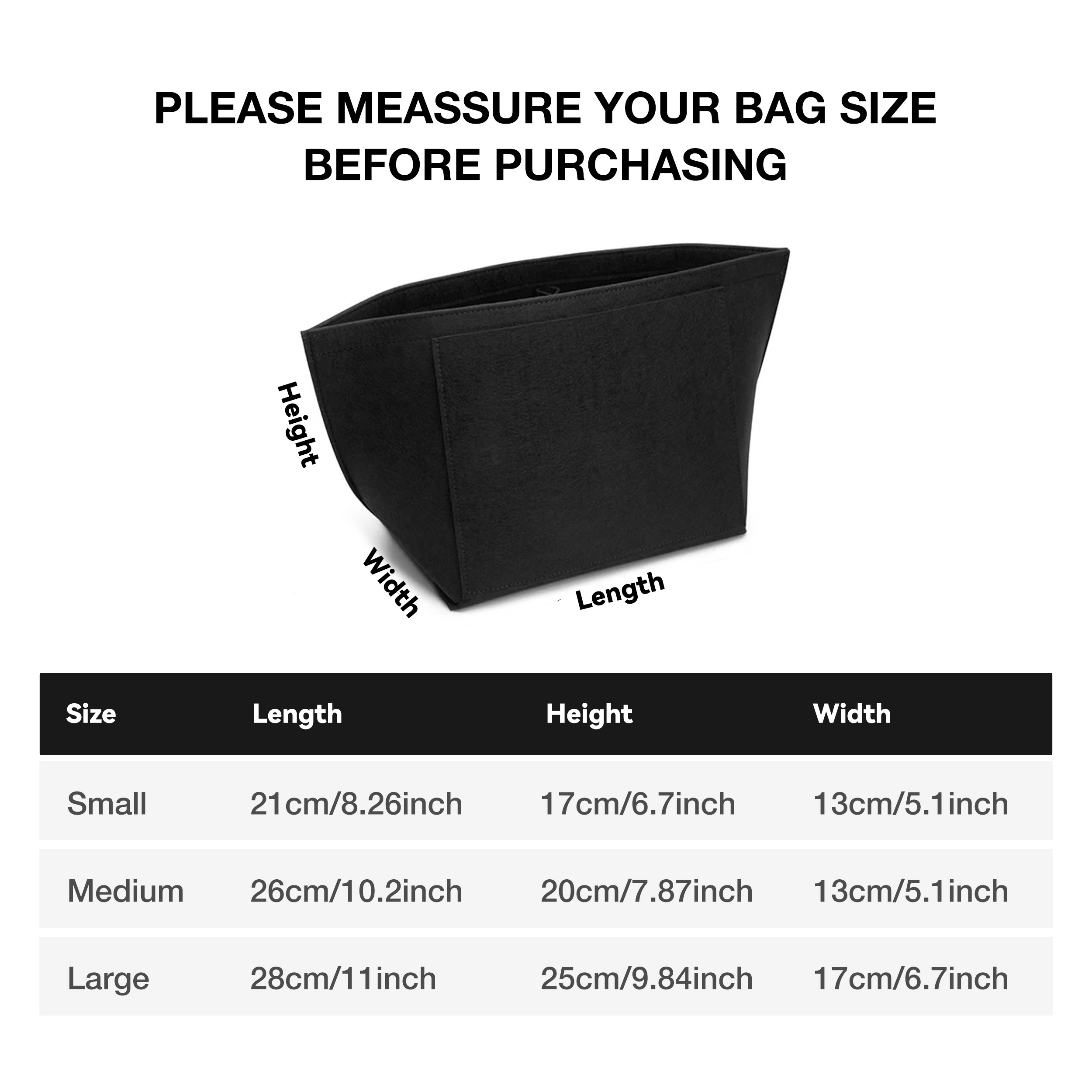 Felt Insert Bag Fits For Longc - Luxury Bags Goyard ulasan dan harga