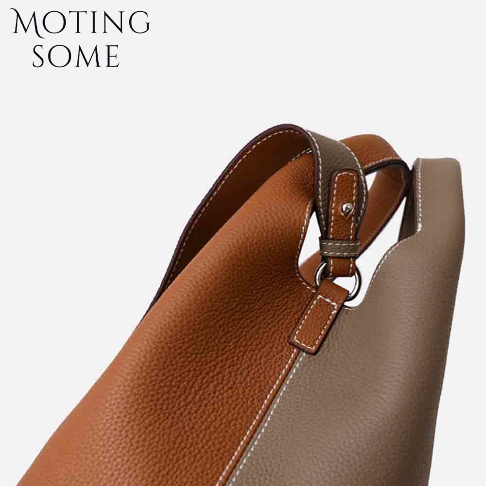 Motingsome Patchwork Style Wom - Bucket Bag Suede ulasan dan harga