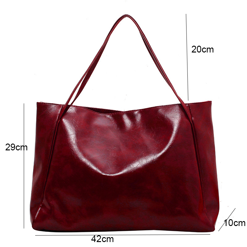 Women Tote Bag Fashion Underar - Bucket Bag Suede ulasan dan harga