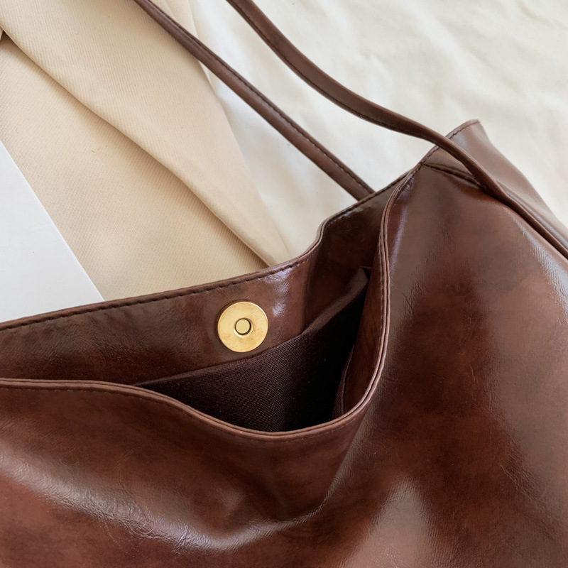 Women Tote Bag Fashion Underar - Bucket Bag Suede ulasan dan harga