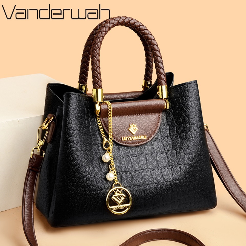 Woven Handle Genuine Brand Hig - Luxury Bags Store ulasan dan harga
