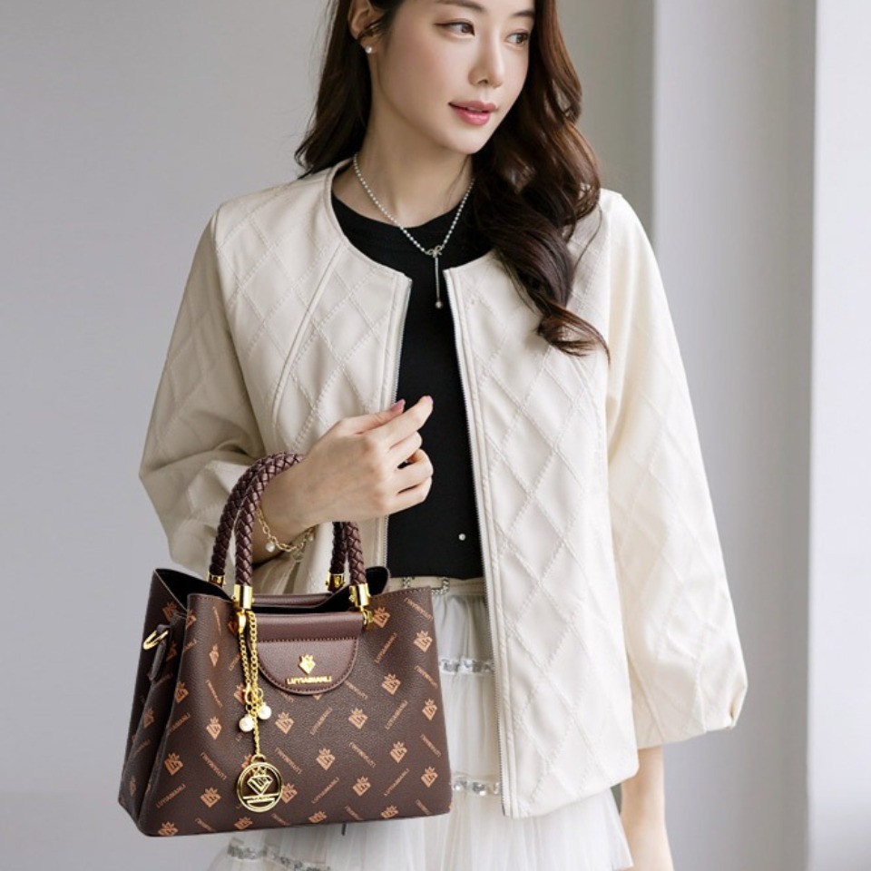 Woven Handle Genuine Brand Hig - Luxury Bags Store ulasan dan harga