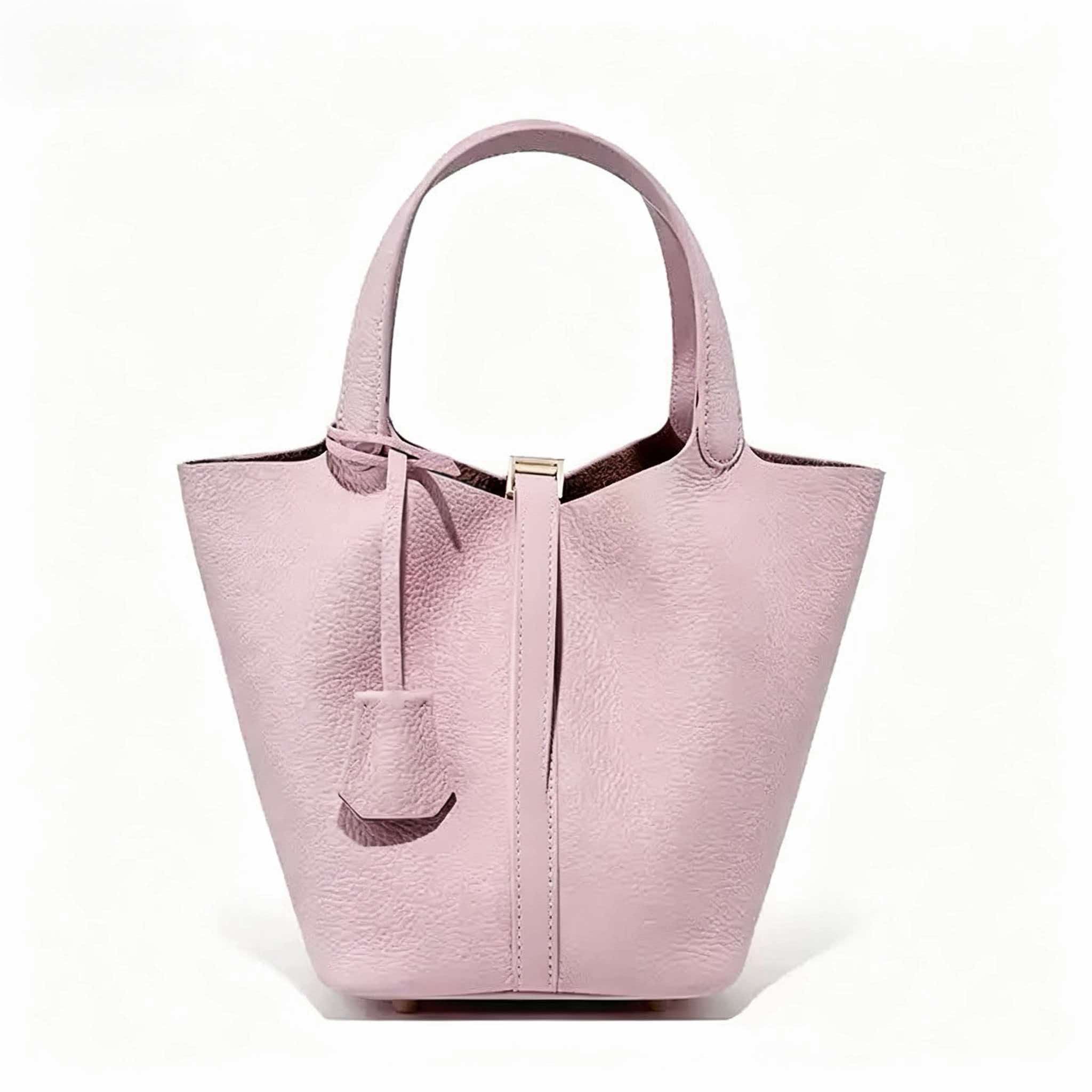 Leather Vegetable Basket, Wome - Bucket Bag Suede ulasan dan harga