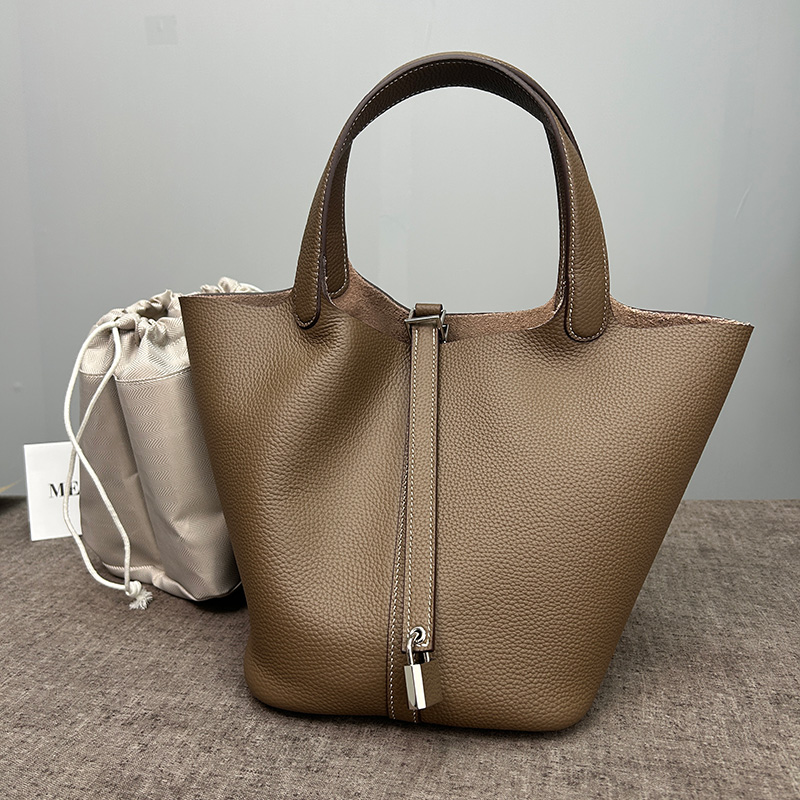 Women's Bag Bucket Bags Female - Bucket Bag Suede ulasan dan harga