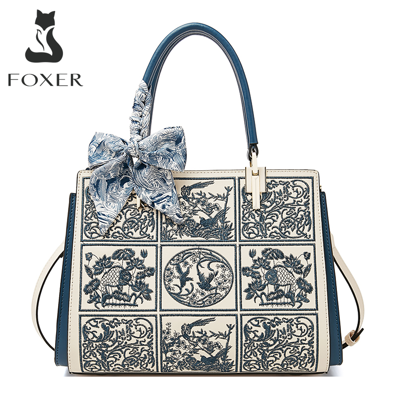 FOXER Split Leather 2026 New L - Bucket Bag Suede ulasan dan harga