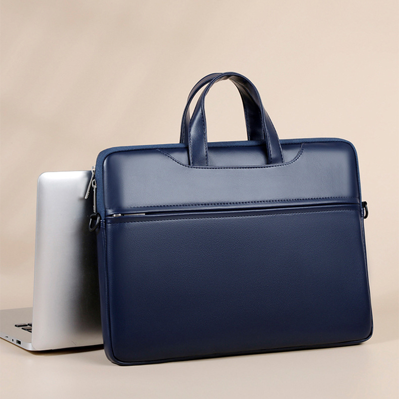 Business Briefcase For Man PU  - Luxury Bags Laptop ulasan dan harga